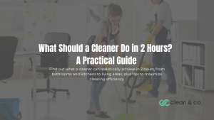 What Should a Cleaner Do in 2 Hours
