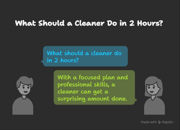 What Should a Cleaner Do in 2 Hours